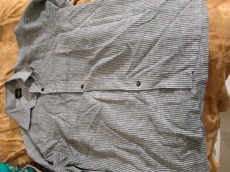 Striped Casual Shirt Combo Of 2