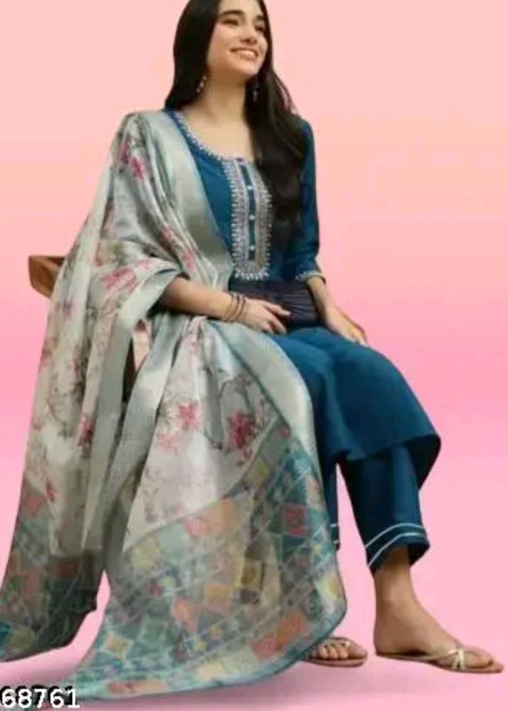 Women Kurti Set With Dupatta