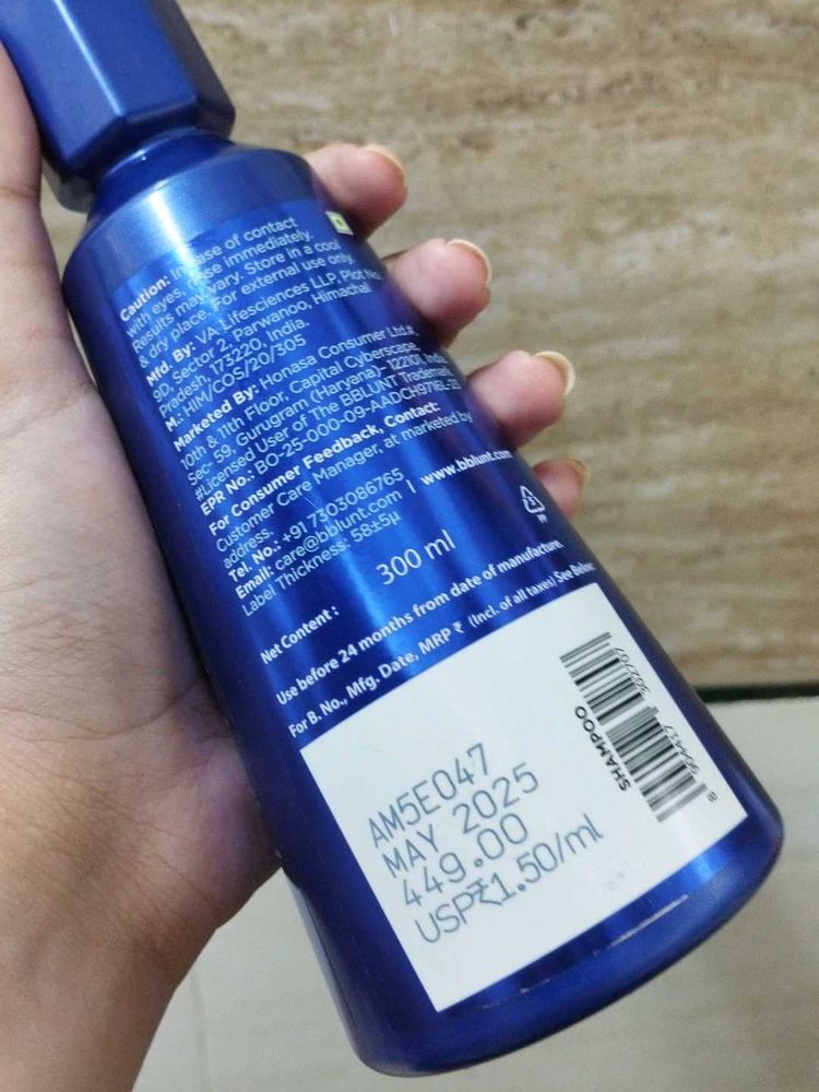 BBLUNT Moisture Shampoo