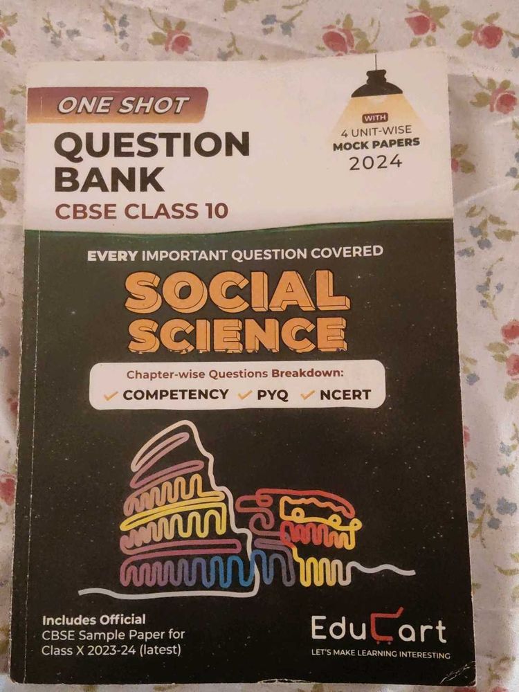 Educart One Shot Question Bank Class X