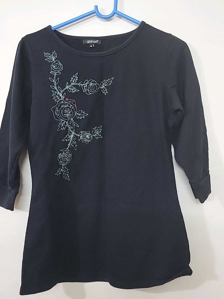 Floral Embroidered Top