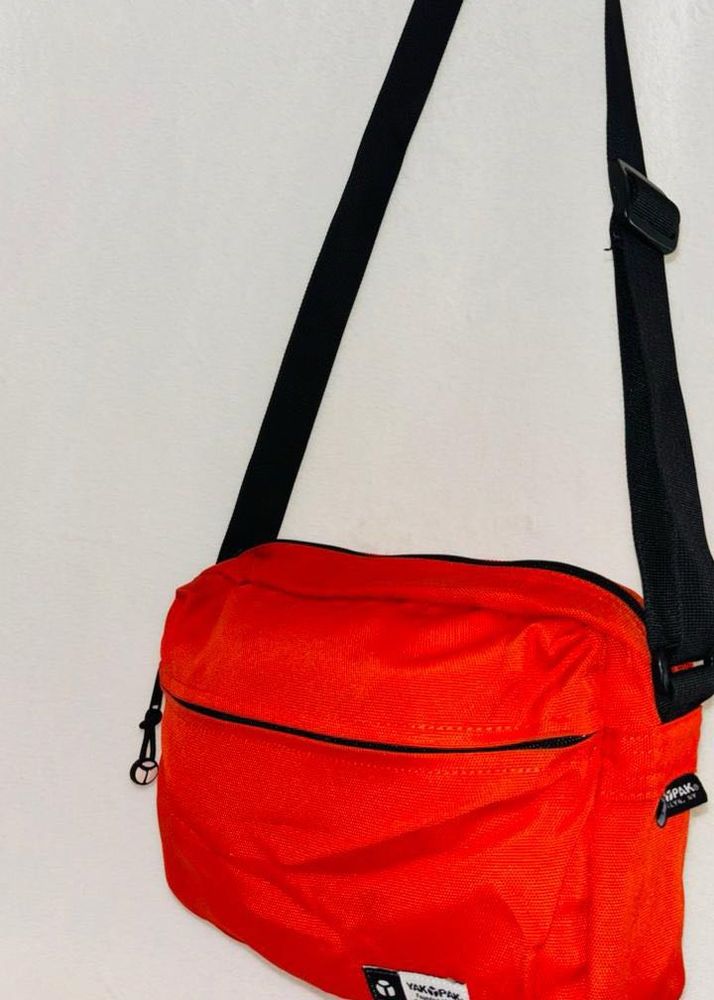 Orange Crossbody Bag