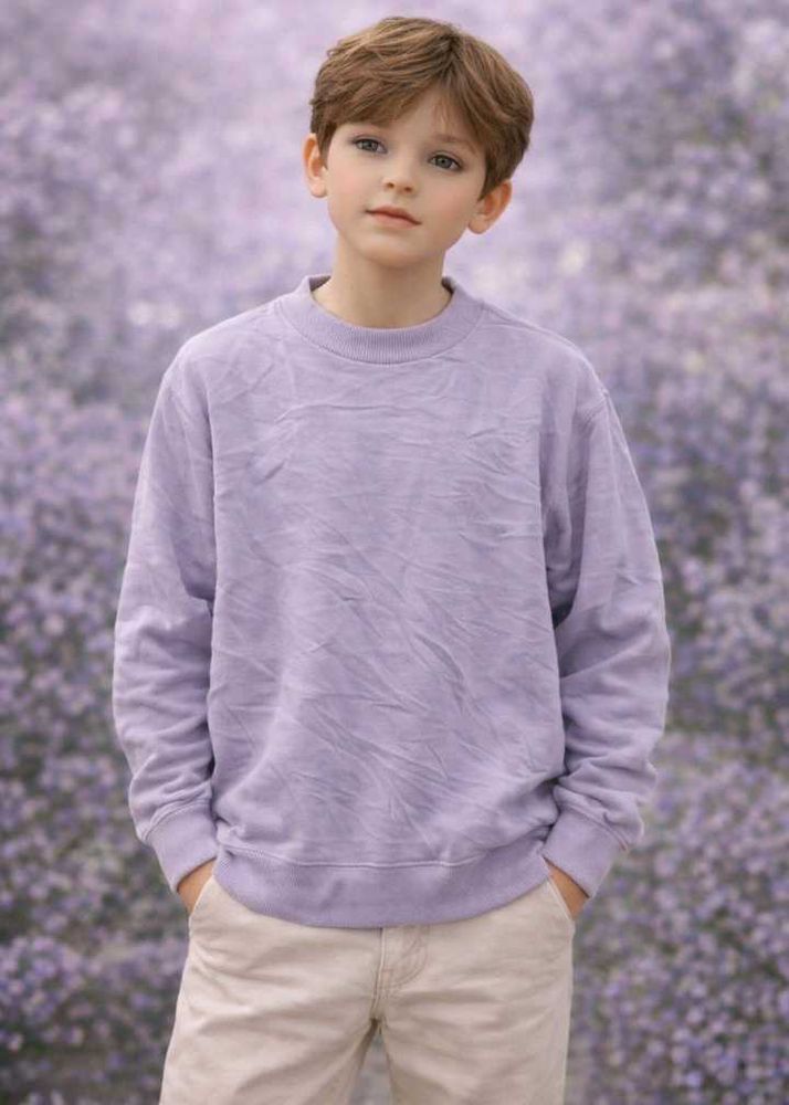 Lavender Crewneck Sweatshirt