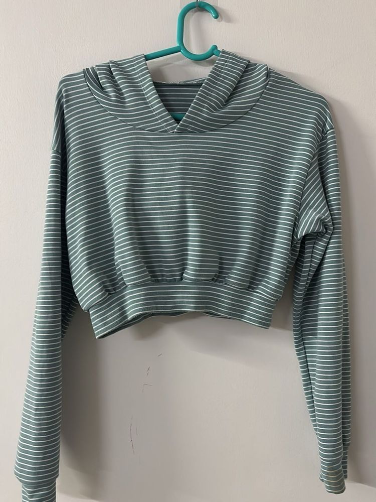 Blue Stripes Hoodie