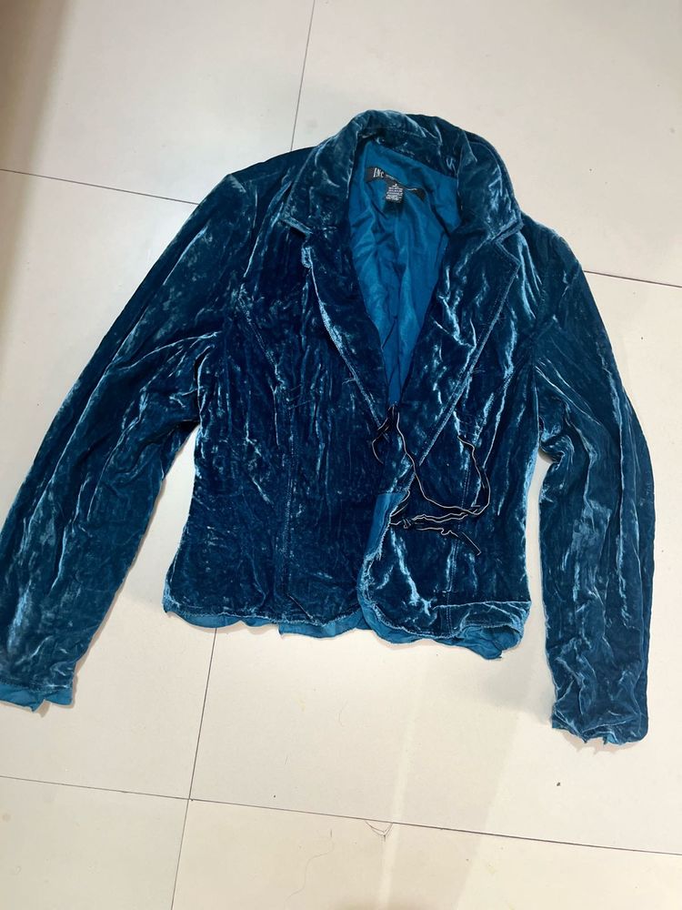 Velvet Blue Jacket