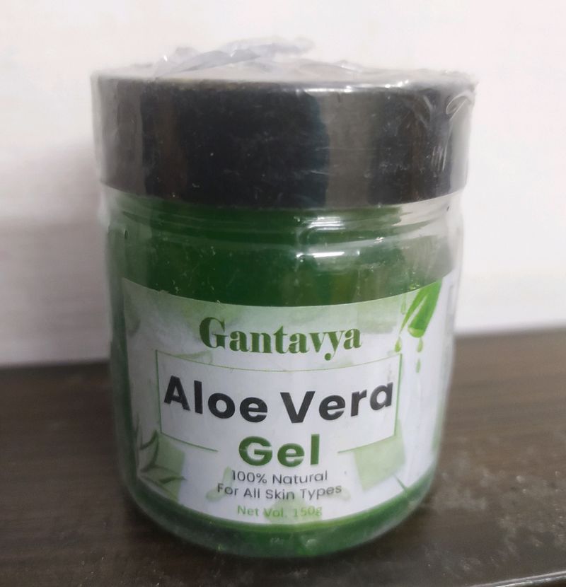 Gantavya Aloe Vera Gel 100% Natural For All Skin