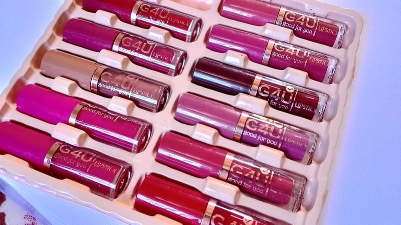 G4U Lipstick Set . Random 2 shades . brand new . n