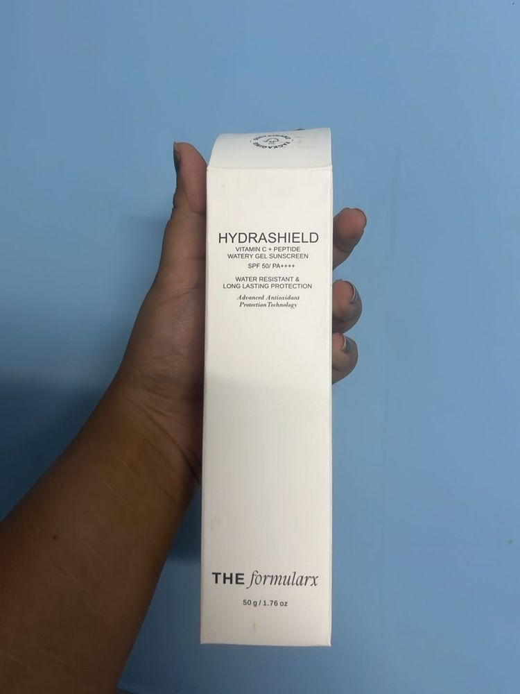 THE formularx Hydrashield Sunscreen