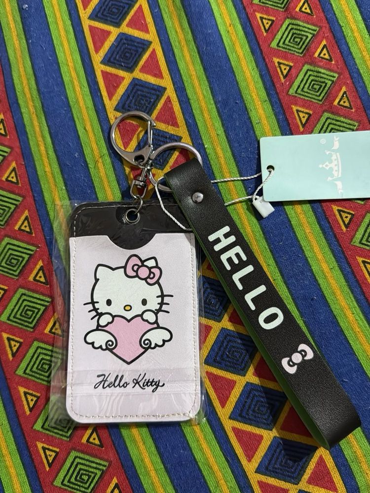 Hello Kitty ID Card Holder