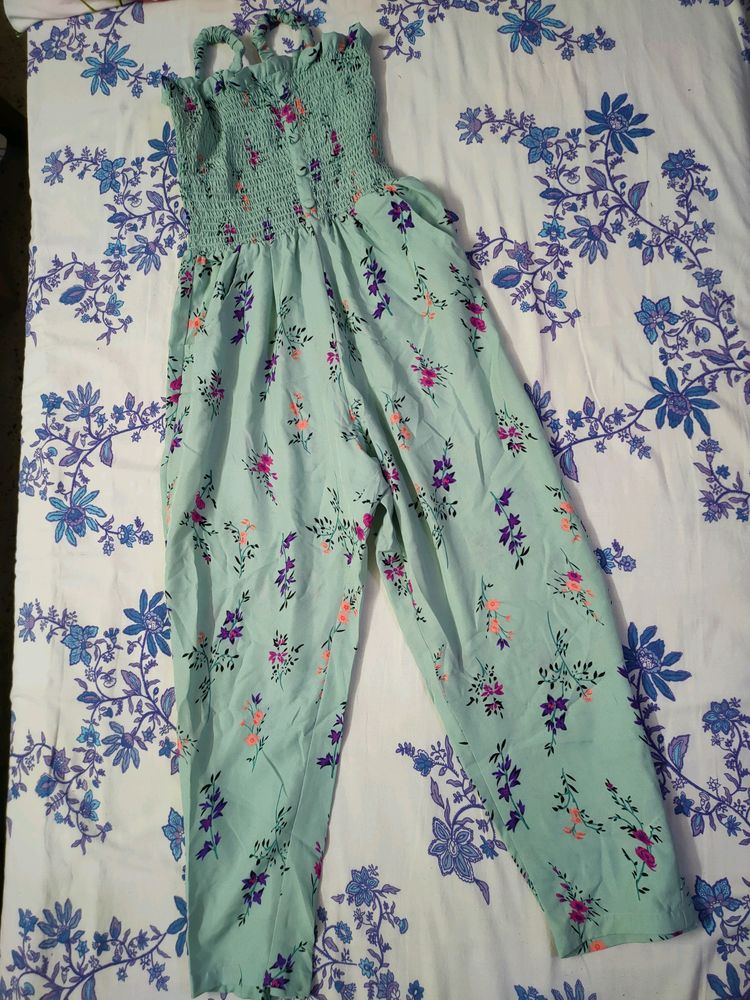 Sea Green Jumpsuit