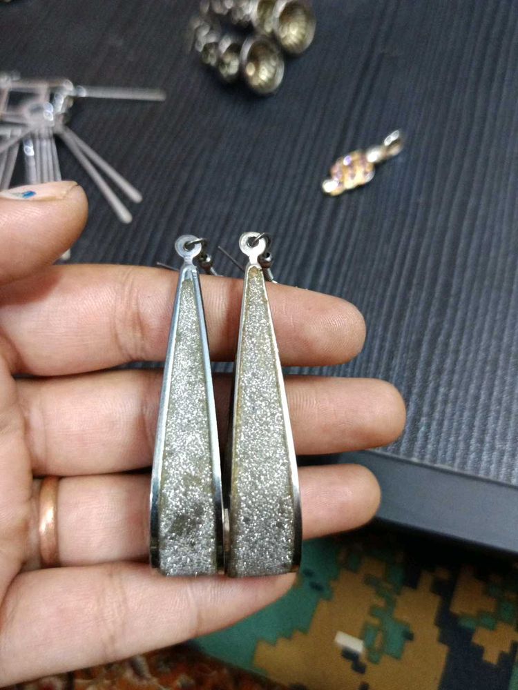 Triangle Dangle Earrings