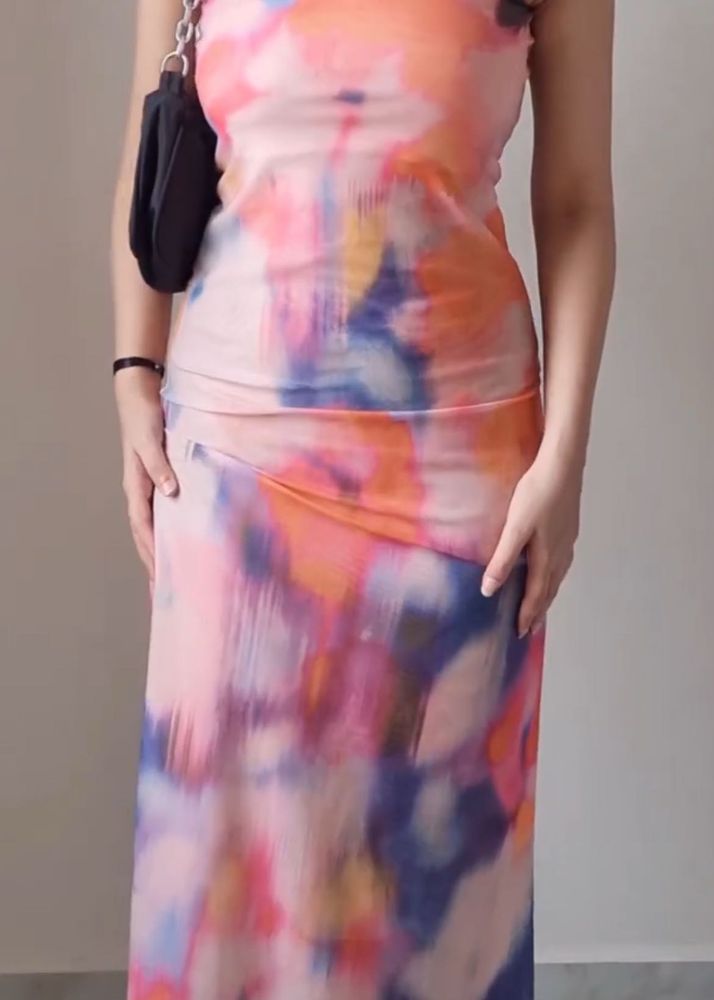 Tube Dress Multicolour