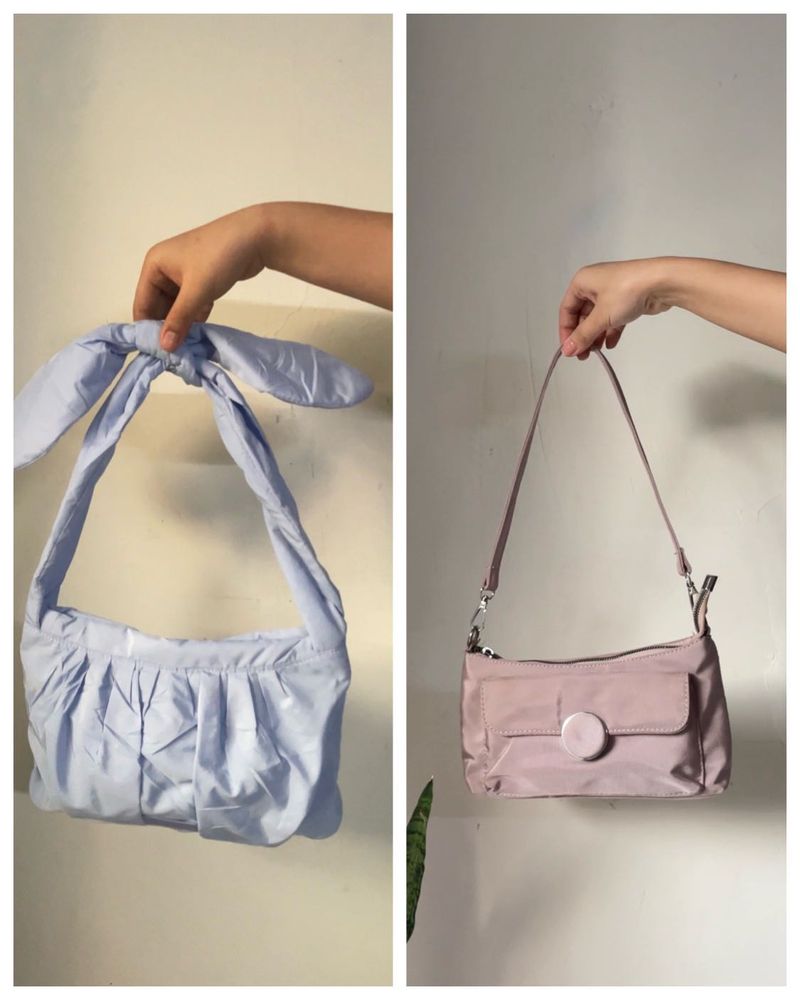 2 Bags (y2k And Simple Cute Trendy Bag)