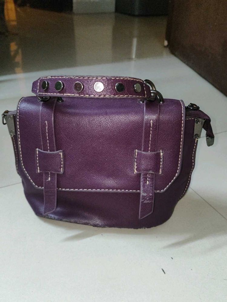 Purple Handbag