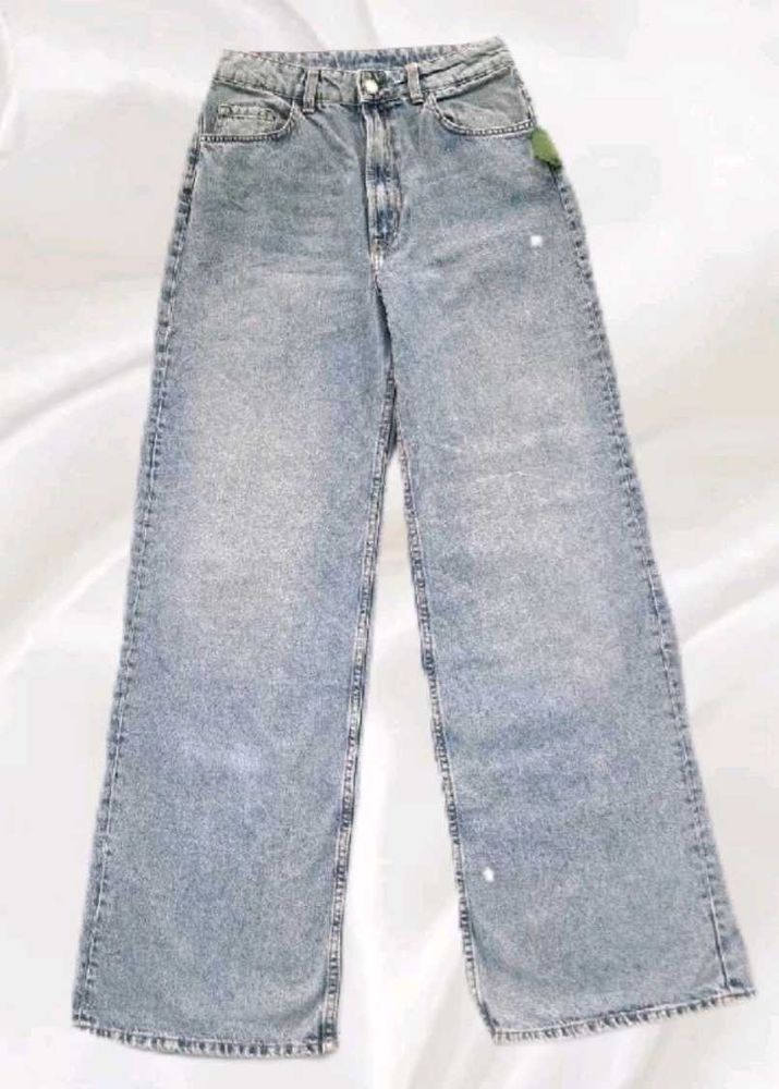 H&amp;M Wide Leg Jeans