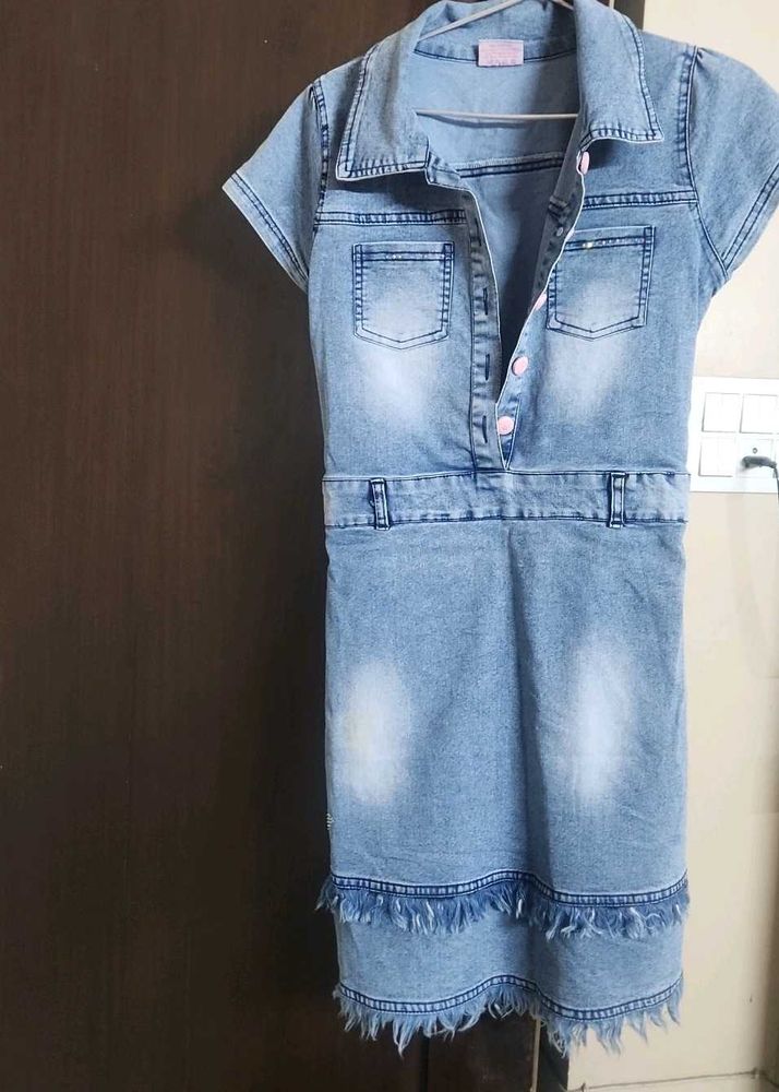 Denim Mini Dress