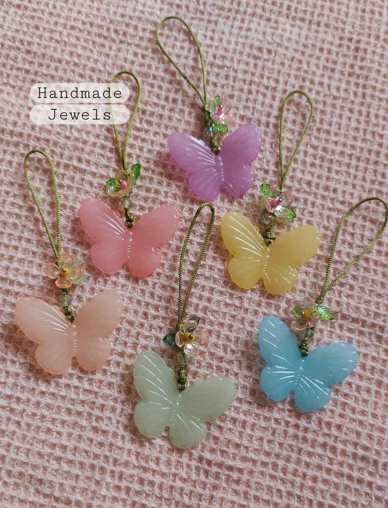 Fairy Butterfly Charm Phone Strap