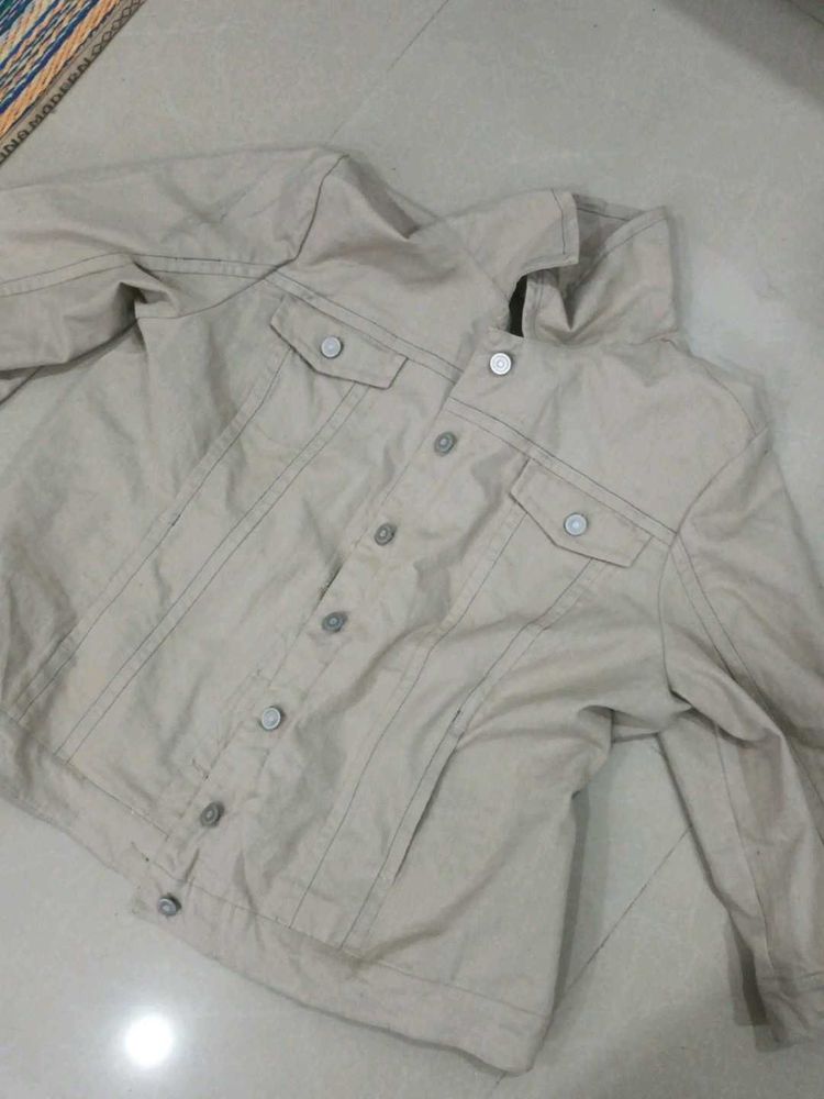 Khaki Women Coat