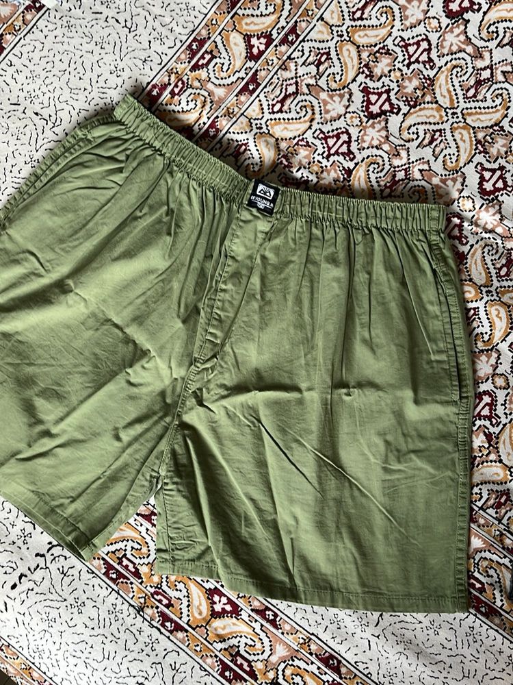 Men&#39;s Olive Boxers