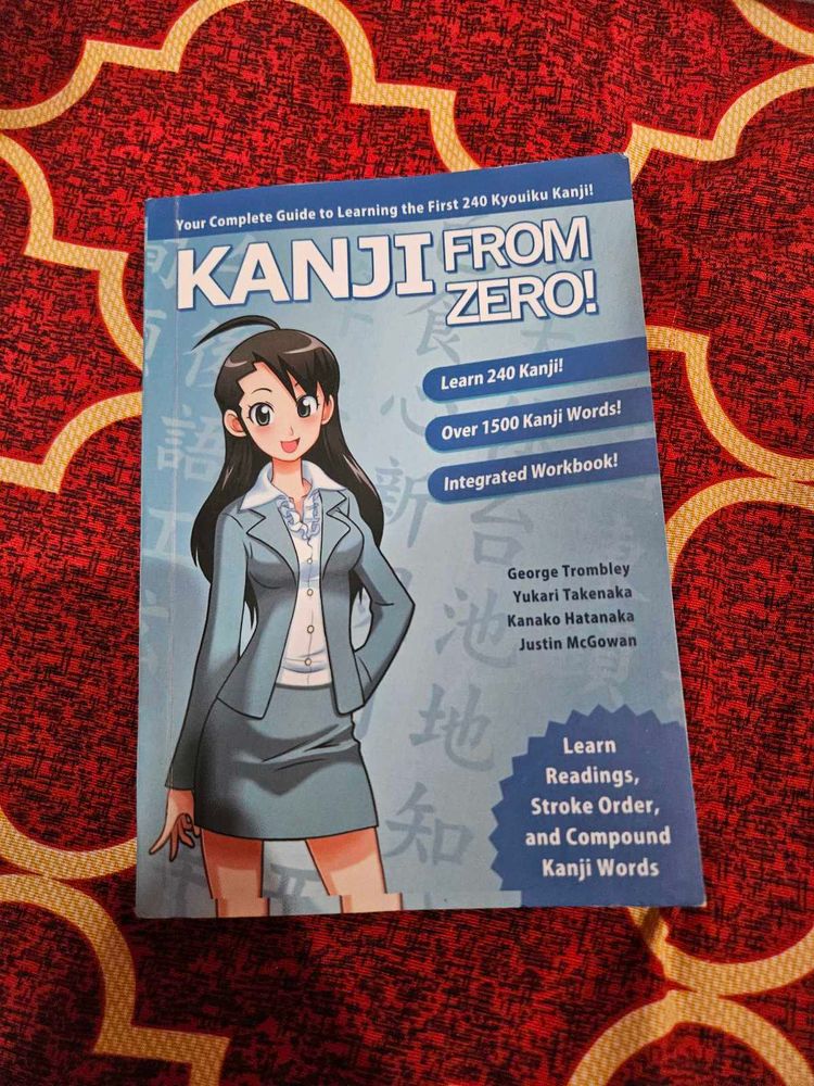Kanji From Zero! Language Learning Book