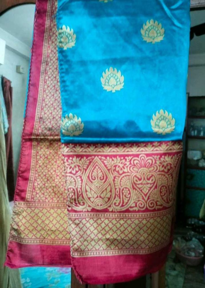 Like New Saree.Falls And Pico Done.
