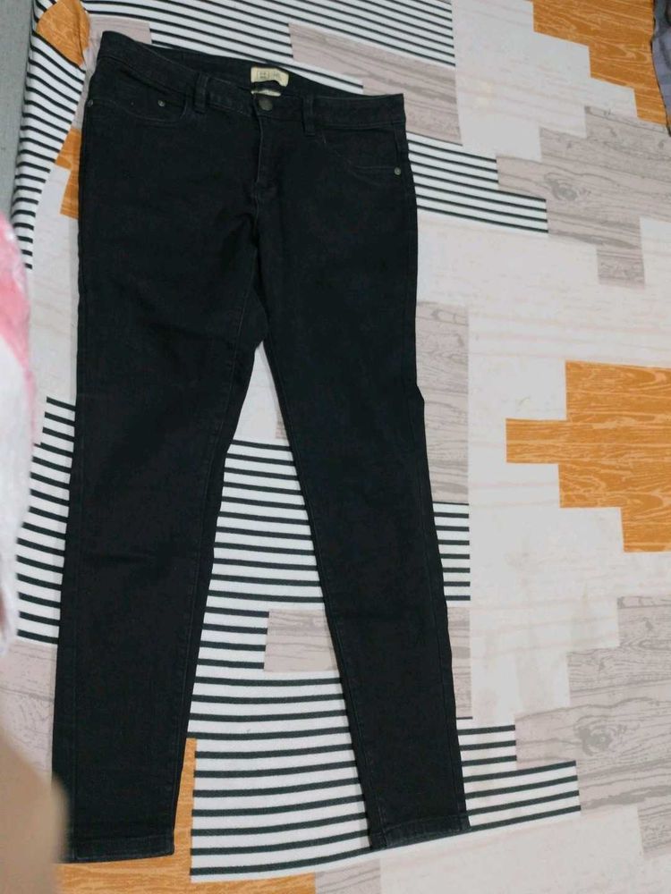 Black Denim Skinny Jeans