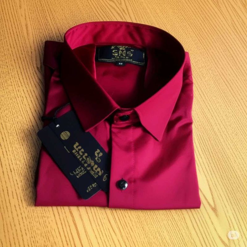 Burgundy Dress Shirt - SNS
