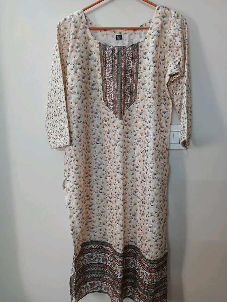 Floral Print Kurti