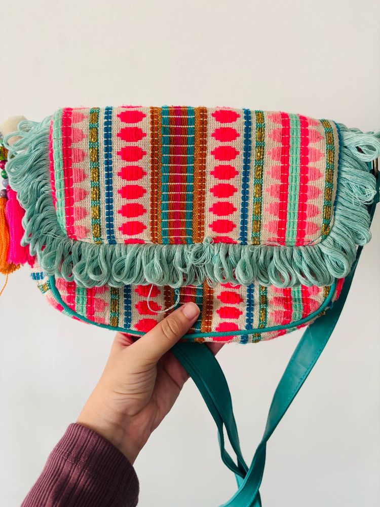 Boho Fringe Crossbody Bag