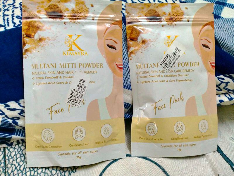 Kimayra Multani Mitti Powder - Pack Of (2)