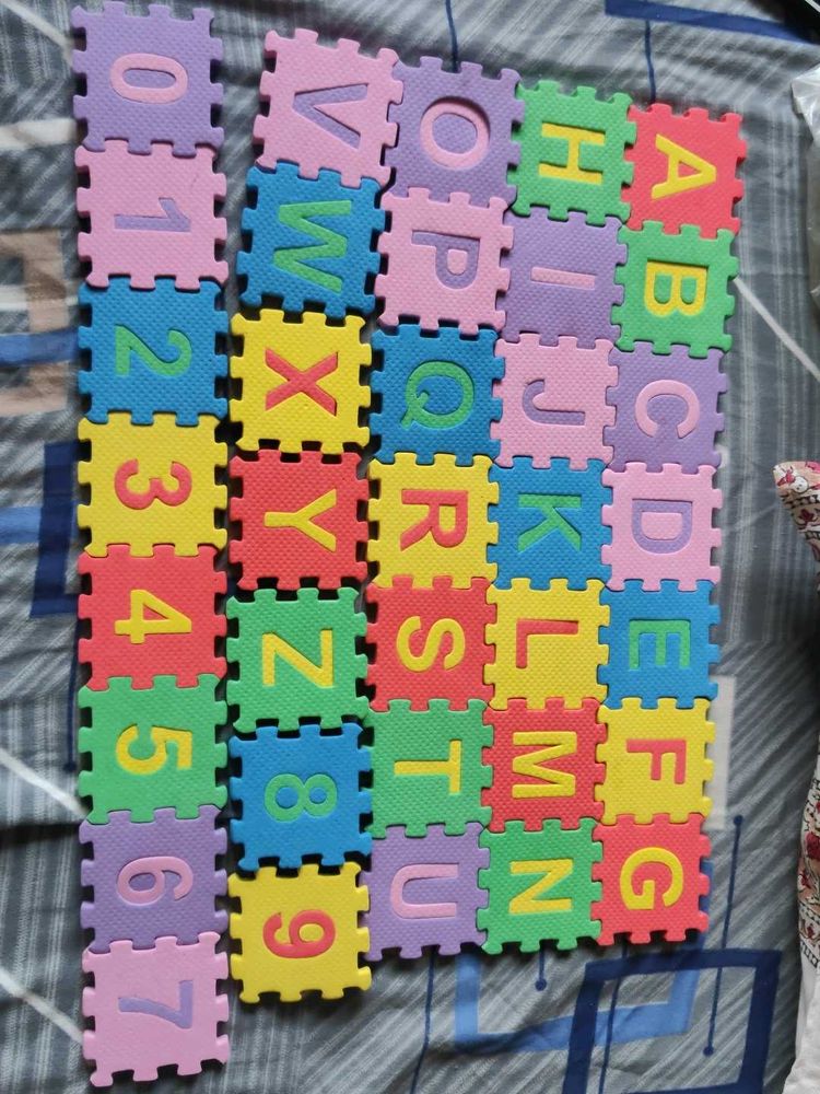 Alphabet &amp; Number Foam Puzzle