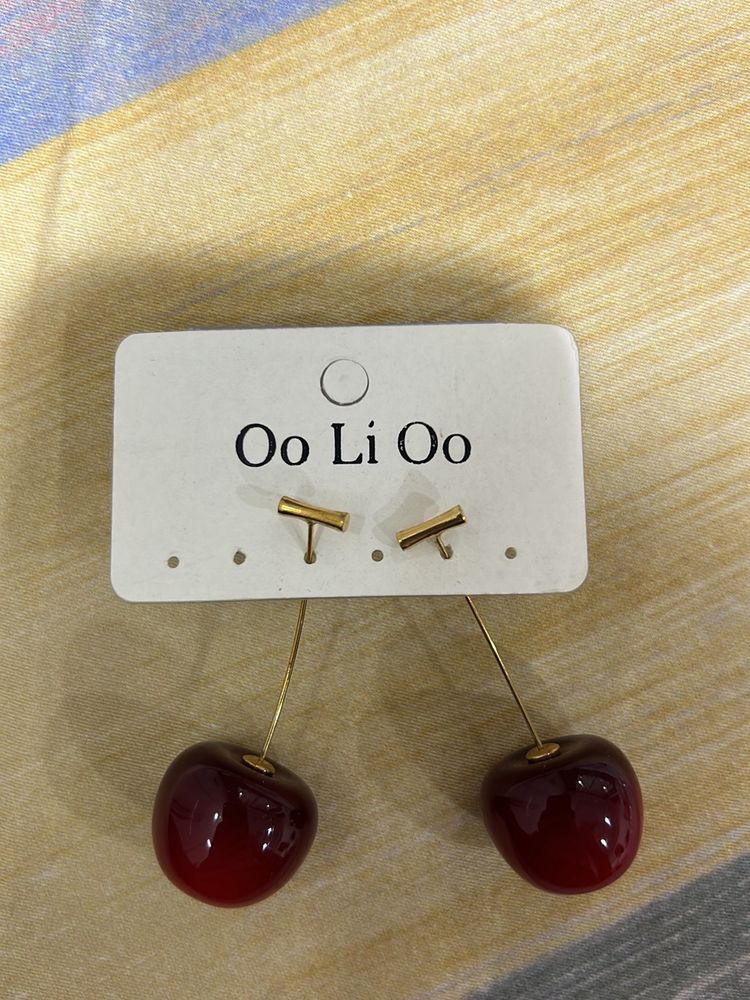 Korean Stylish beautiful Cherry Earings