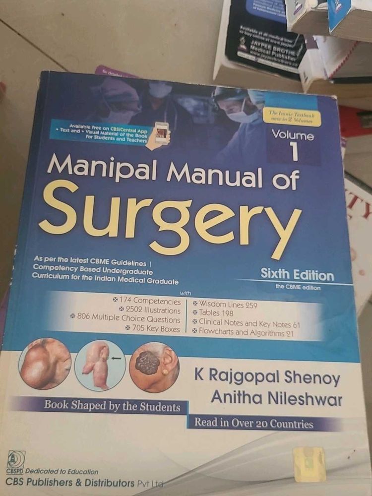 Manipal Manual of Surgery
