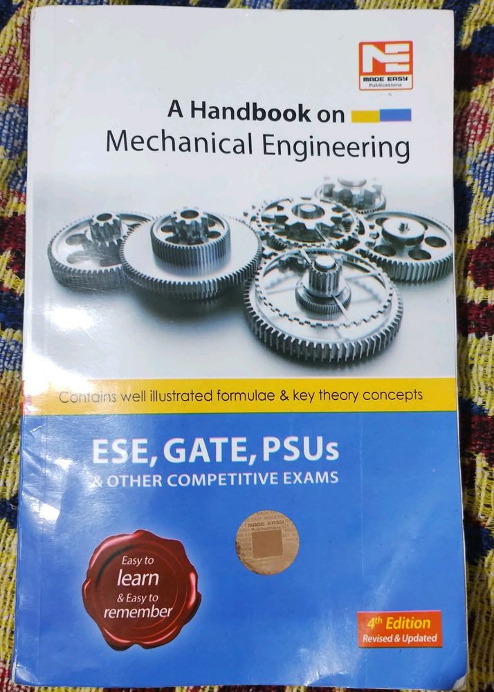 Mechanical Engineering ESE, GATE, PSUs New Book