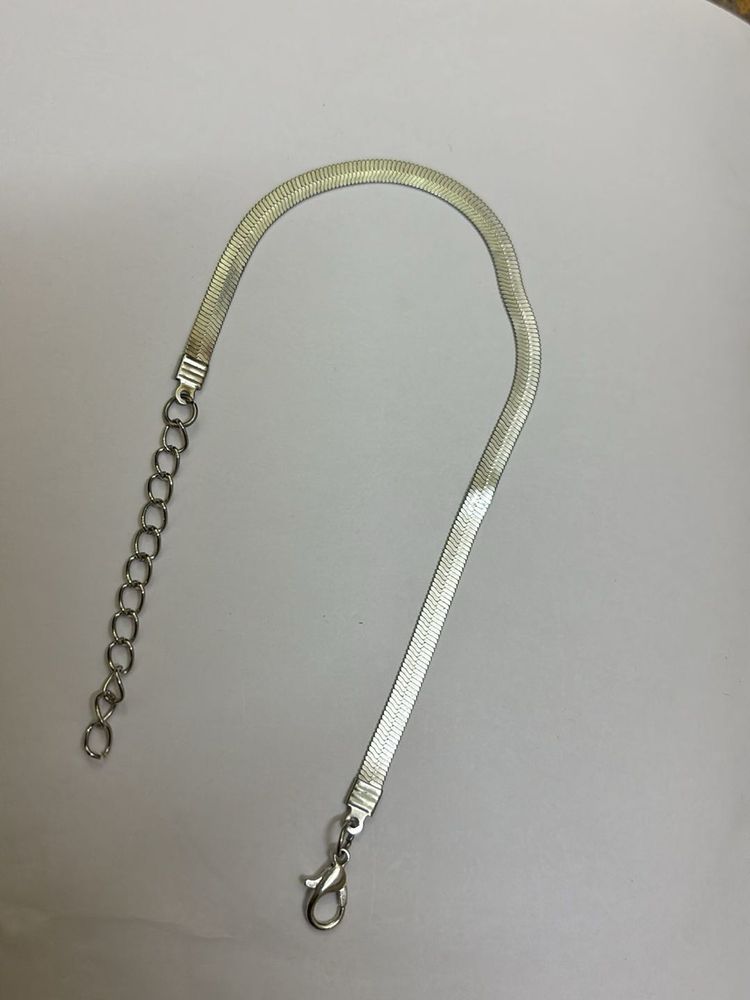 silver adjustable bracelet