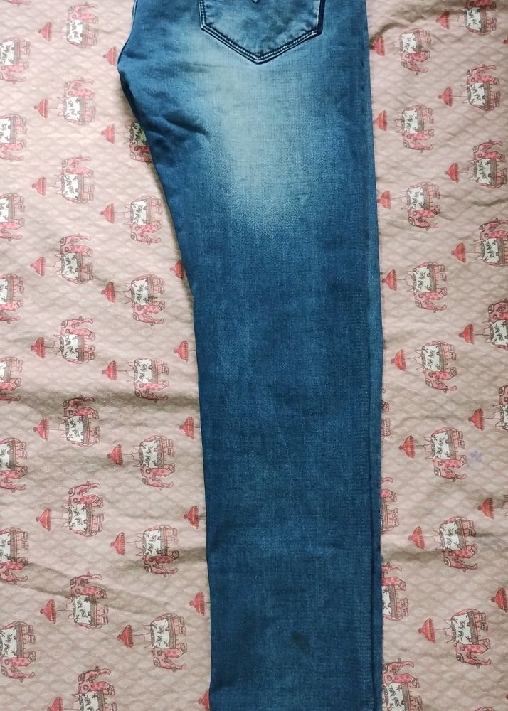 Blue , Size-34,Used 2 Times