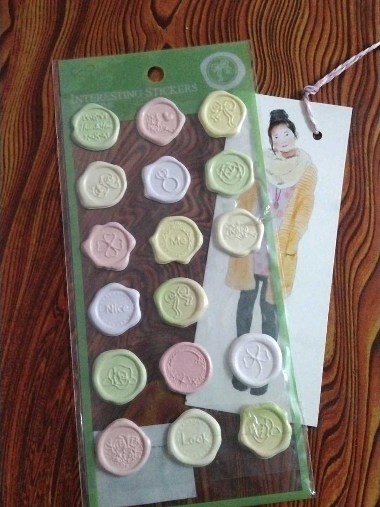 Aesthetic Wax Seal Stickers✨