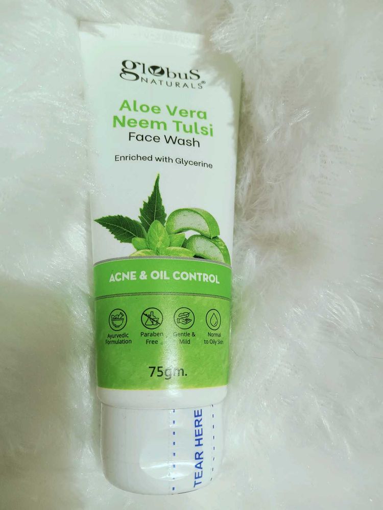 Globus Naturals Aloe Vera Face Wash