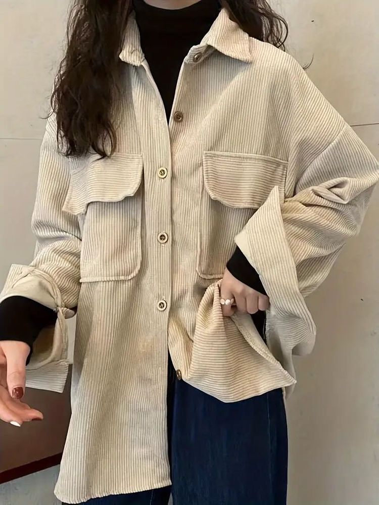 Pintresty 🌸Corduroy Overshirt shirt