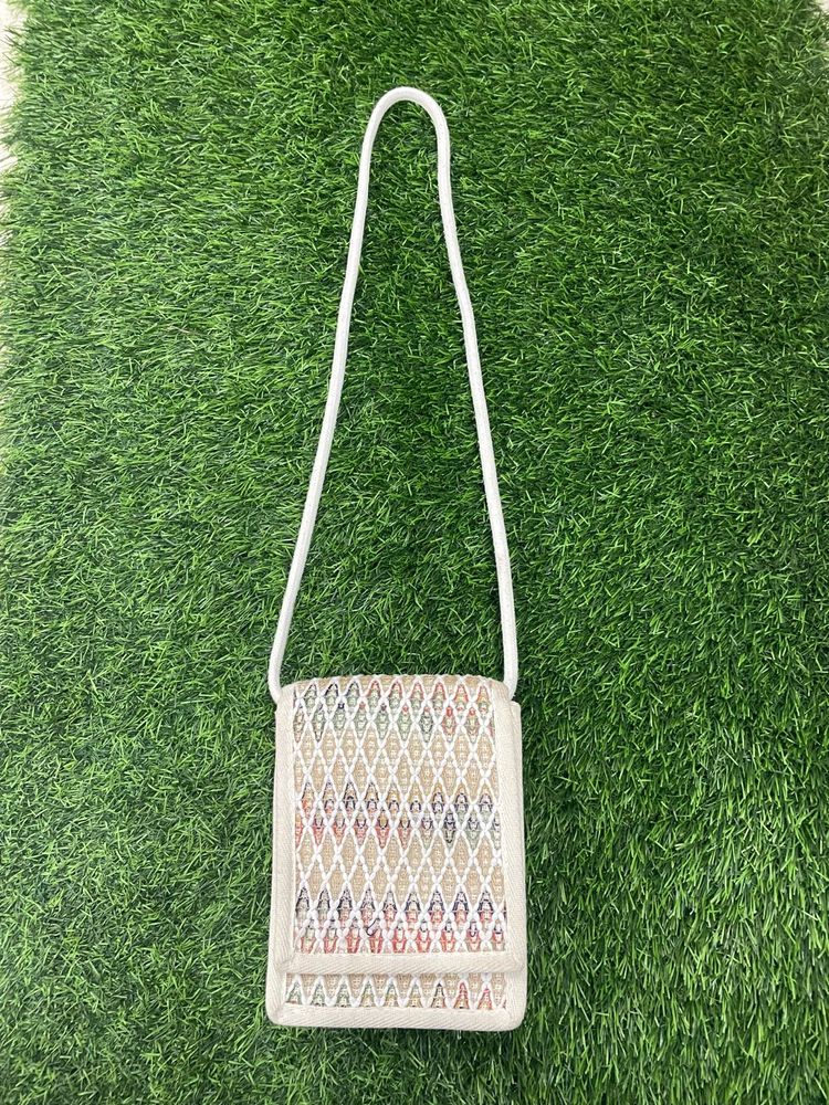 Woven Crossbody Bag