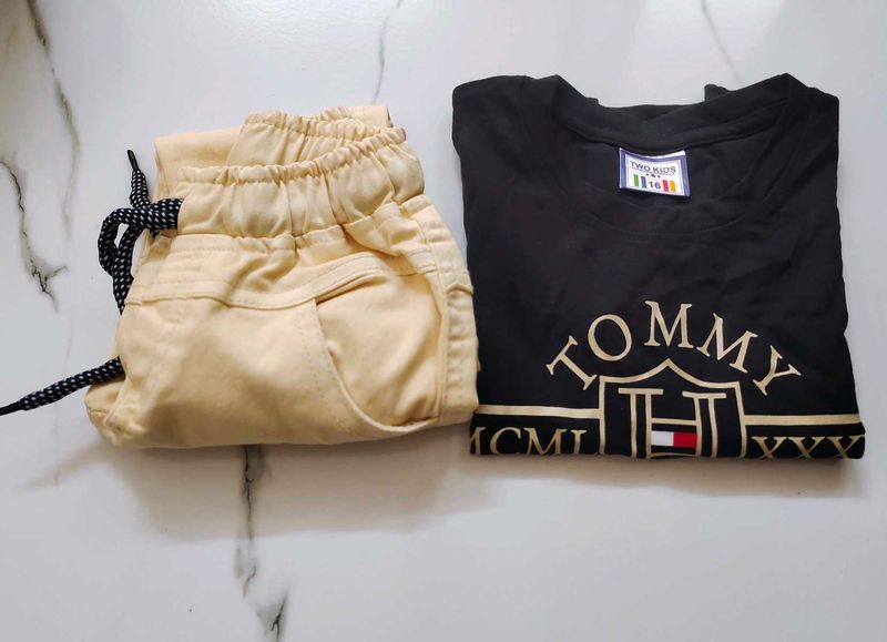Kids Jeans And Tshrit Set