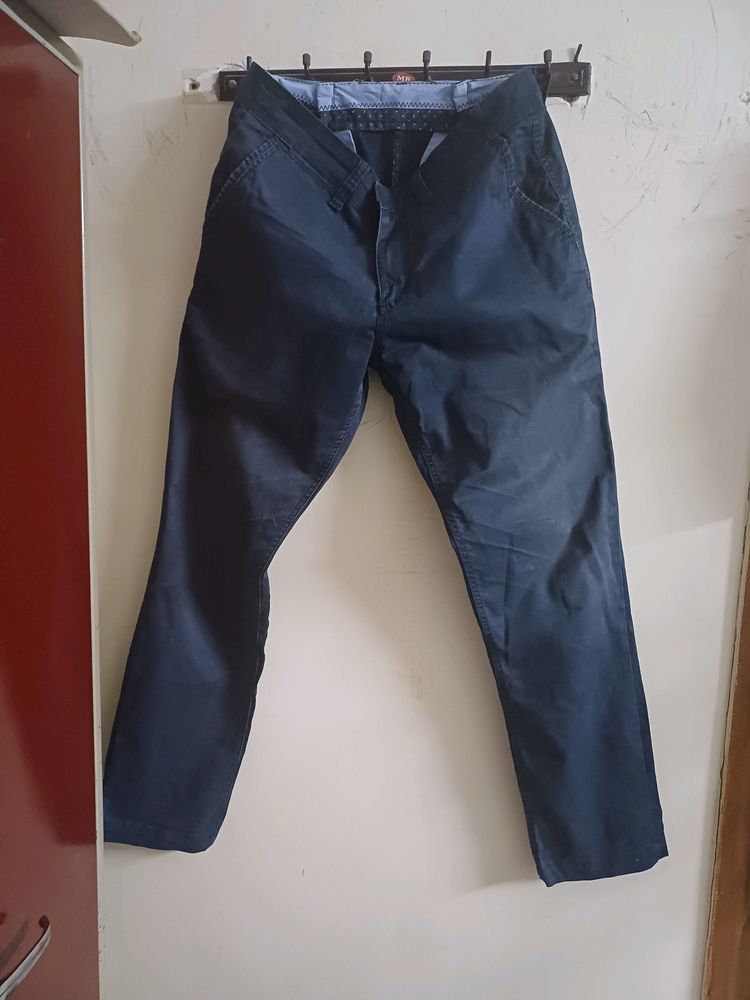 Navy Blue Chinos BUFFALO
