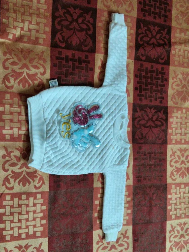 Cute Kids&#39; Quilted Sweatshirt