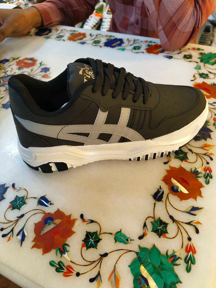 Stylish Grey Sneakers