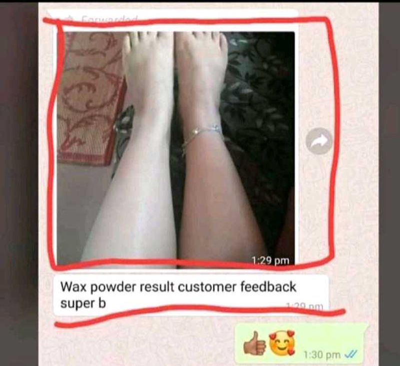 Wax powder