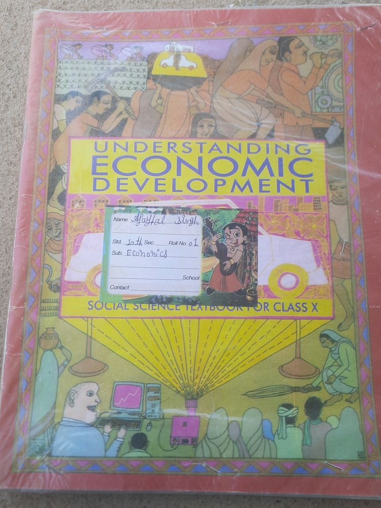 10th Class Ncert Economics Book 📖