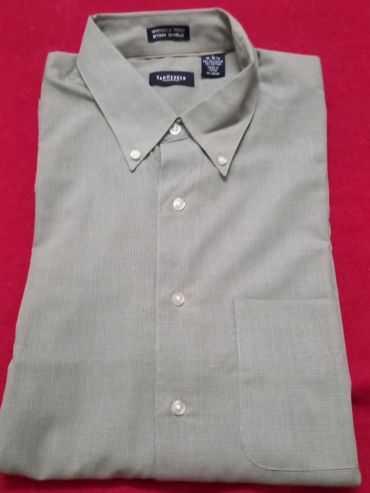 Van Heusen Shirt TWICE USED Dry washed and ready t
