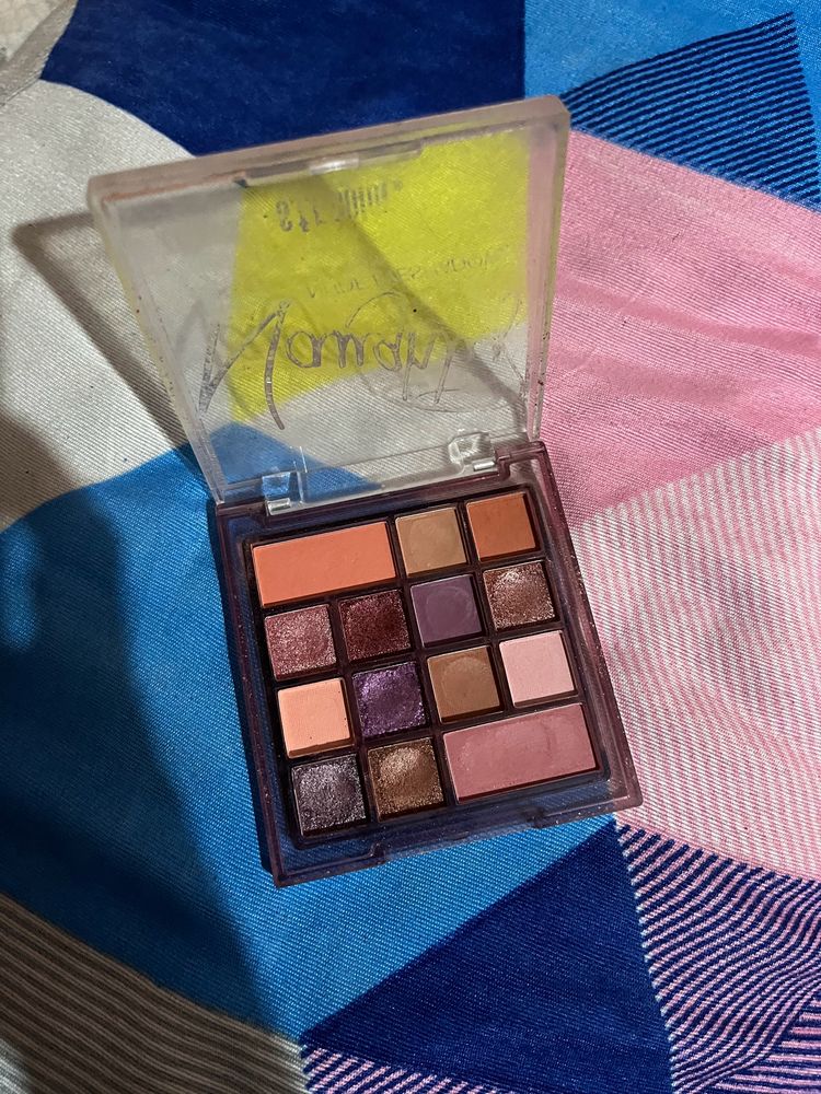 Used Eyeshadow Palette