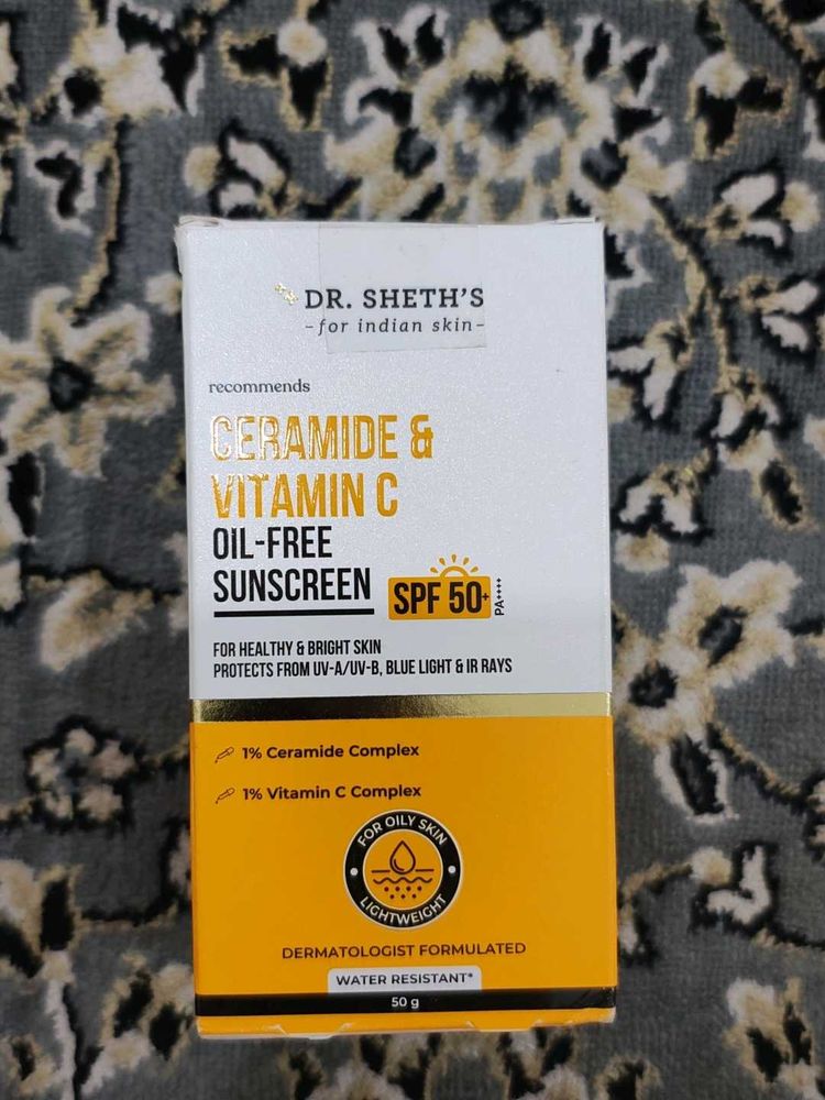 Ceramide And Vitamin C Sunscreen