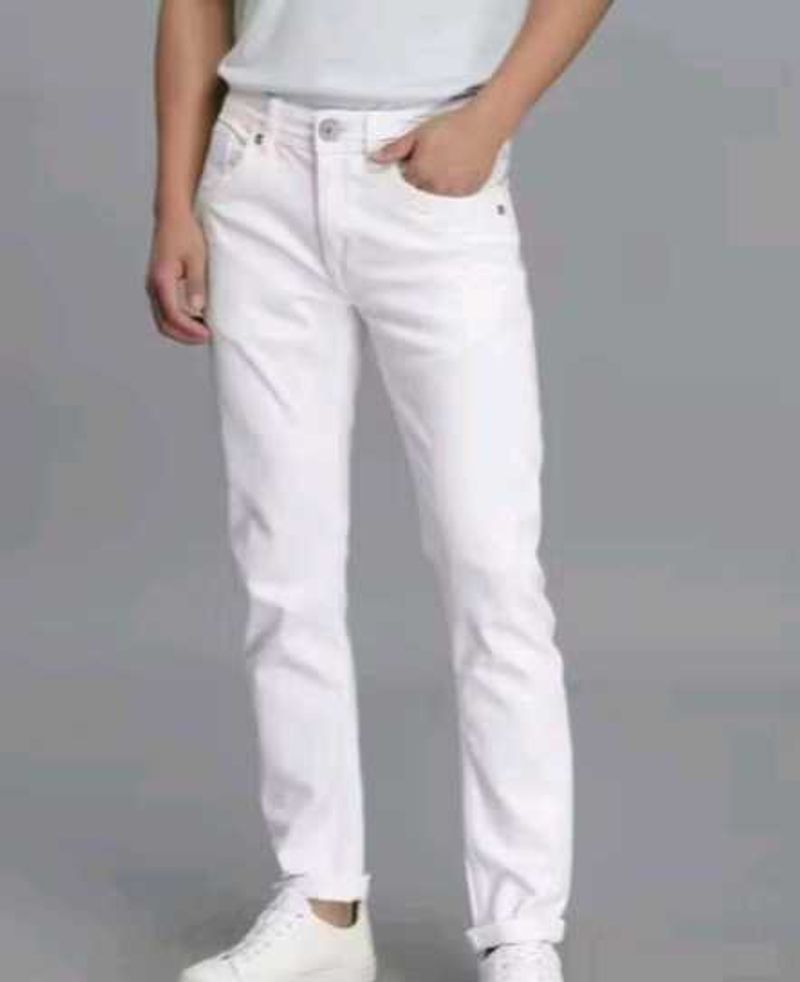 White Denim Jeans